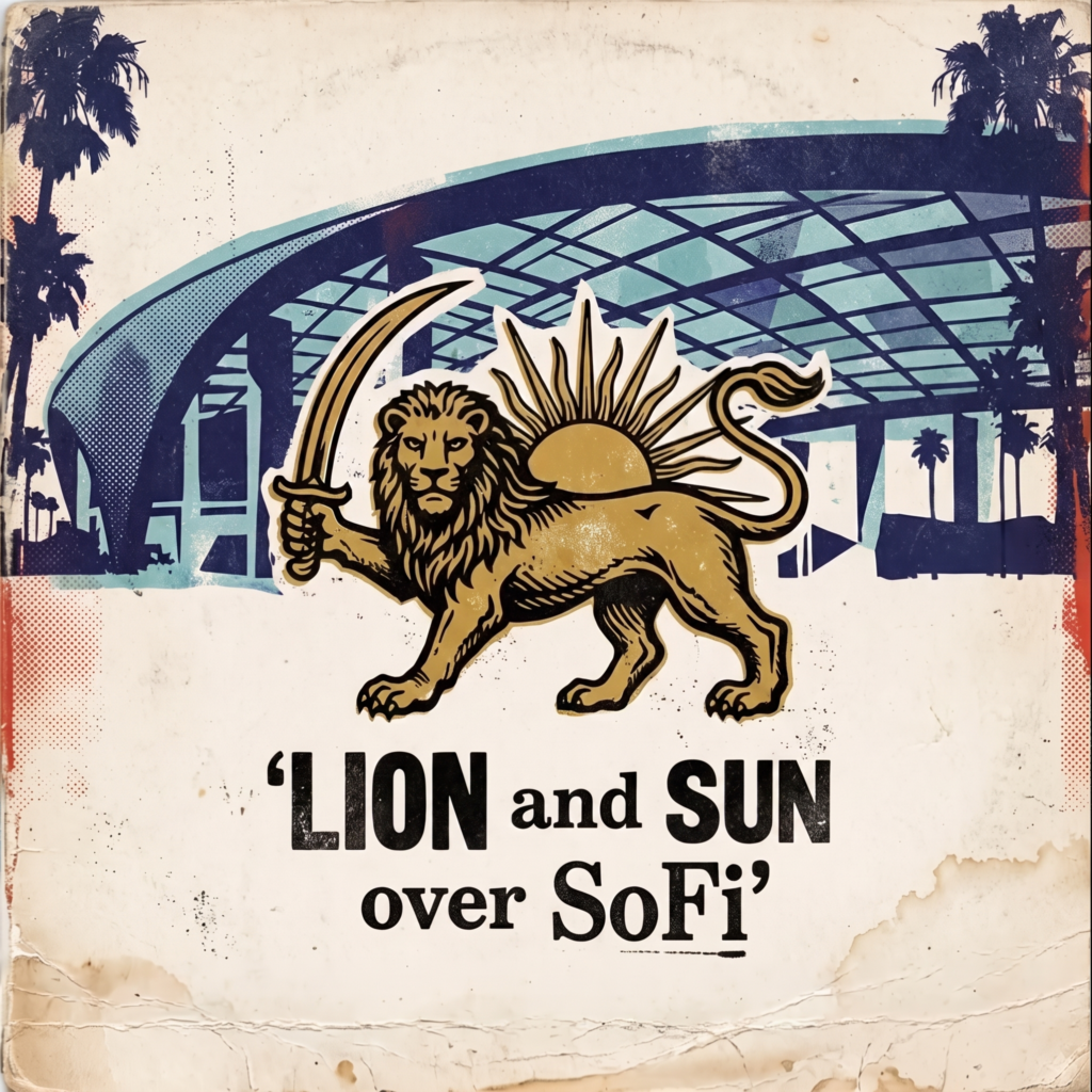 Lion and Sun Over Sofi